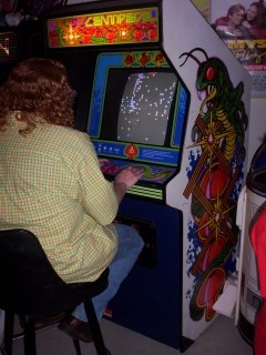 Tim's Halloween Party - Centipede - Action Shot