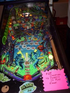 Texas Pinball Festival 2004 - Capcom's Big Bang Bar - Playfield Shot